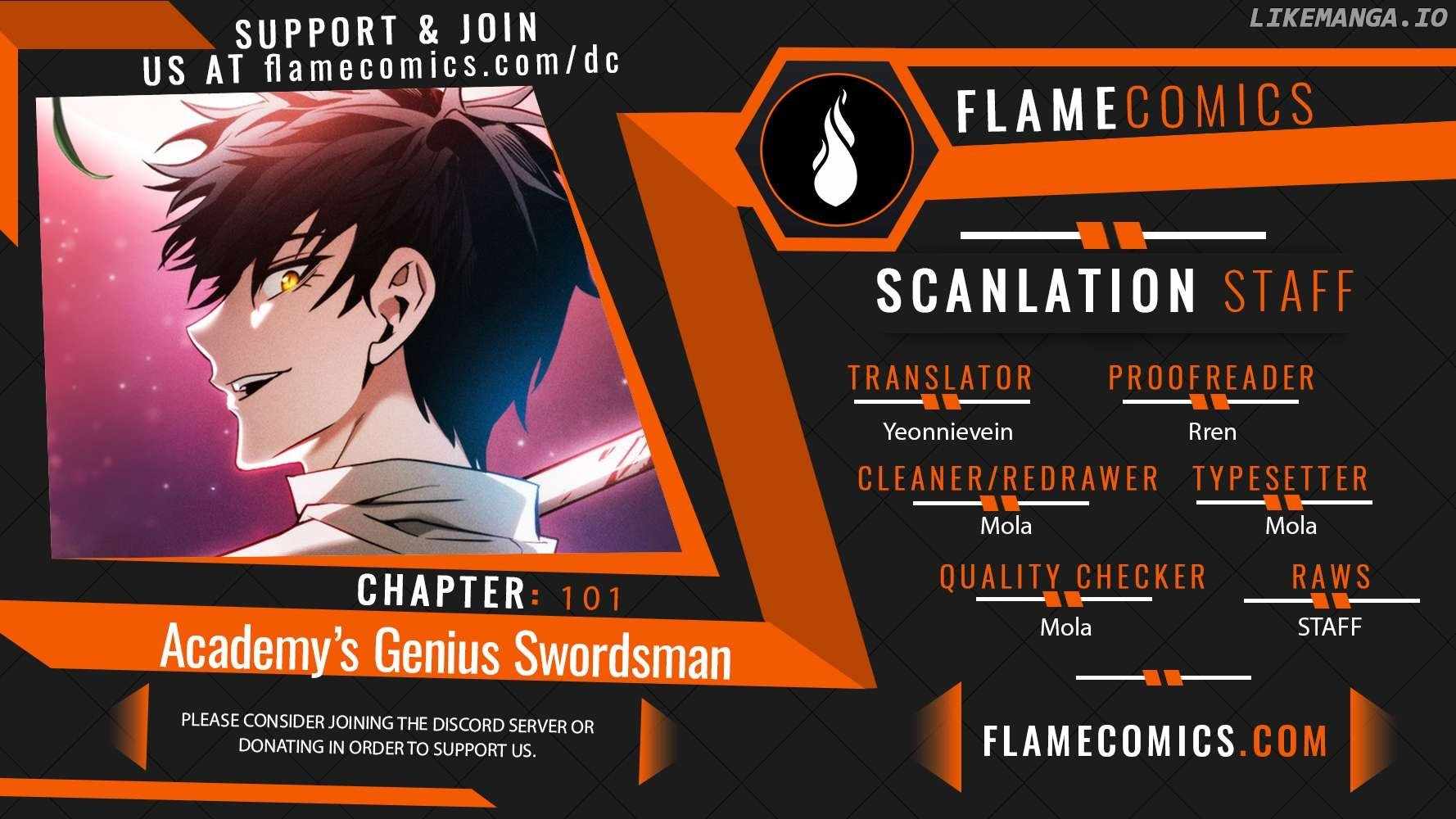 Academy's Genius Swordsman Chapter 101 1